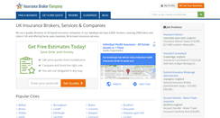 Desktop Screenshot of insurancebrokercompany.co.uk